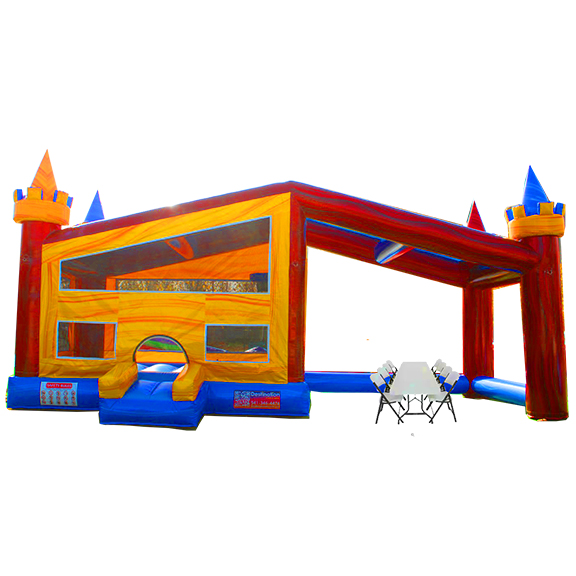 Yellow Bounce Shelter Combo